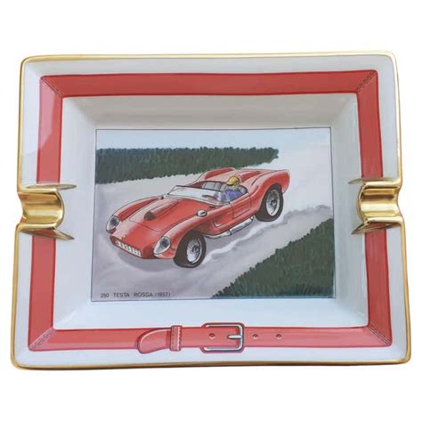 hermes testa|Hermès Ferrari 250 Testa Rossa 1957 Cigar Ashtray Porcelain .